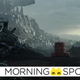 Star Wars Droid B2EMO walks through a junkyard in Star Wars: Andor